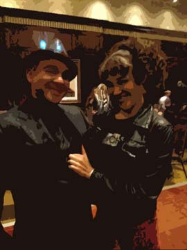 Alan White & Miz Sylver at TempleCon 2014